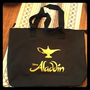 Aladdin on Broadway VIP tote.w/ picture playbill